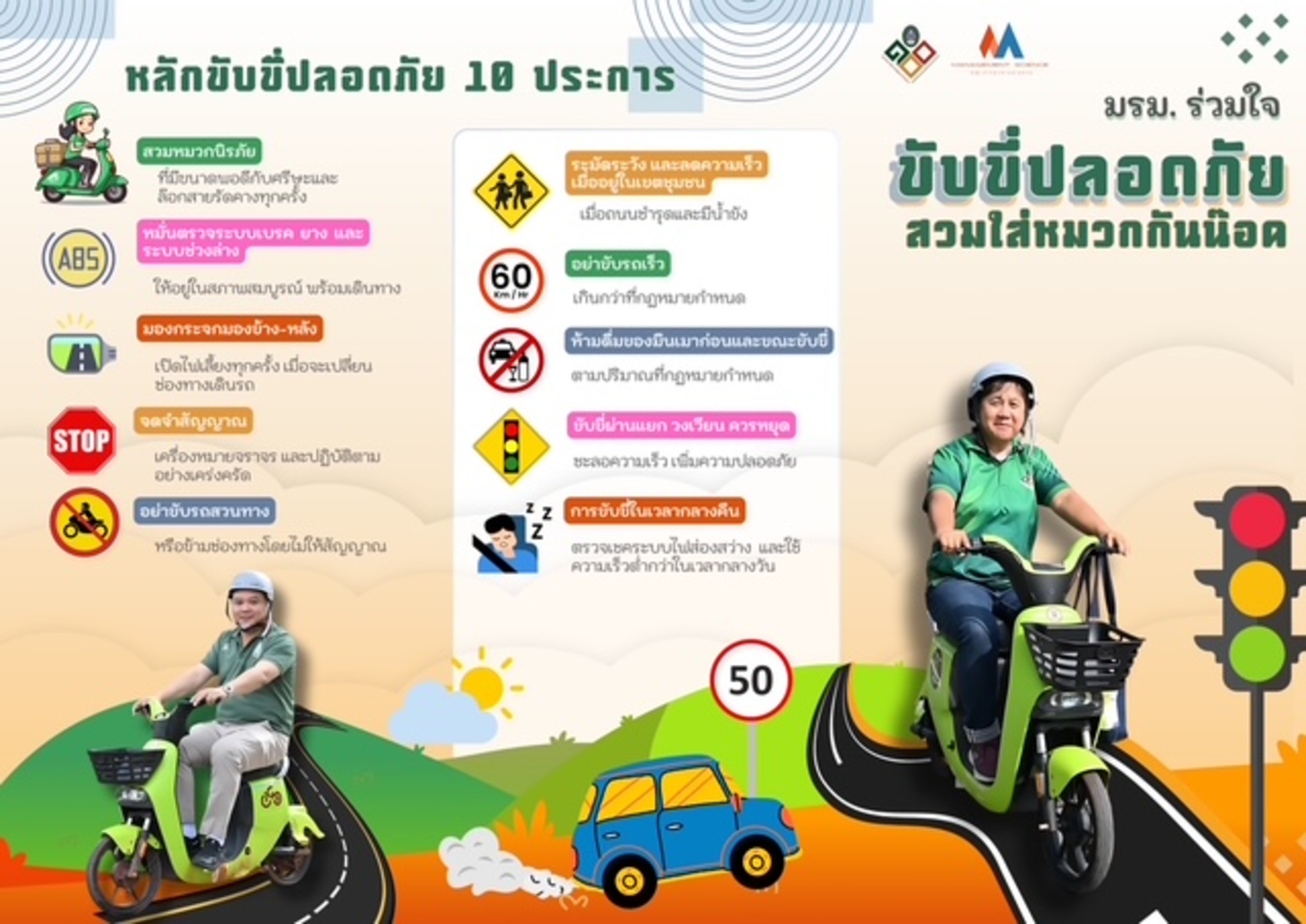 โครงการการเพิ่มความปลอดภัยในระบบการจราจรของชุมชน