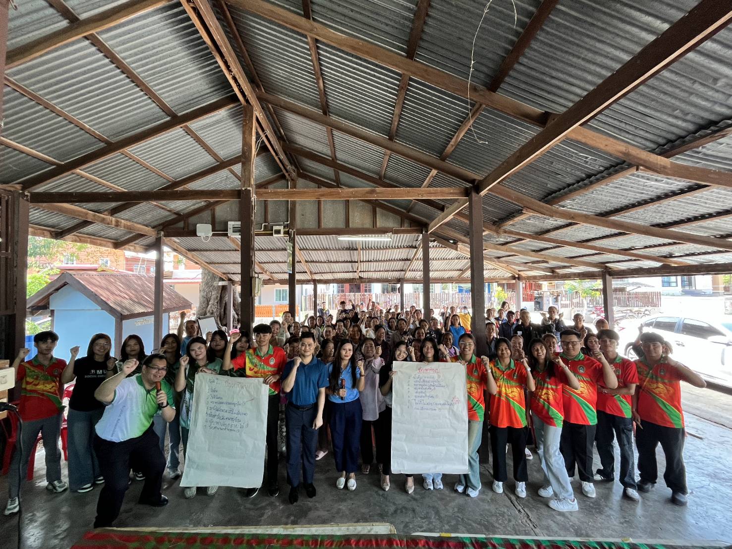 โครงการพัฒนาทักษะนักศึกษา 1 หลักสูตร ต่อ 1 ชุมชน/โรงเรียน โดยใช้กระบวนการวิศวกรสังคม คณะรัฐศาสตร์และรัฐประศาสนศาสตร์